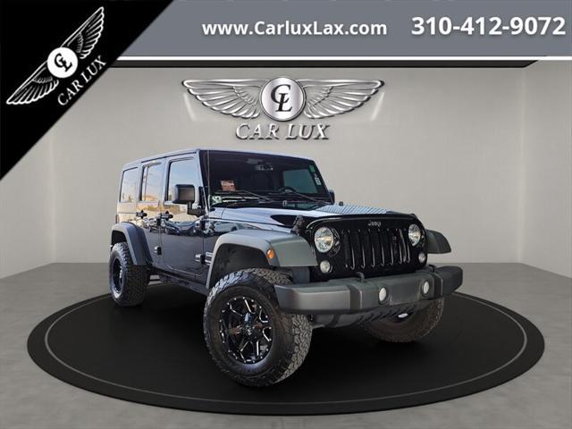 used 2018 Jeep Wrangler JK Unlimited car, priced at $22,450