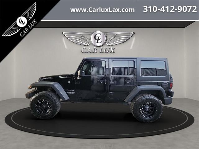 used 2018 Jeep Wrangler JK Unlimited car, priced at $22,450