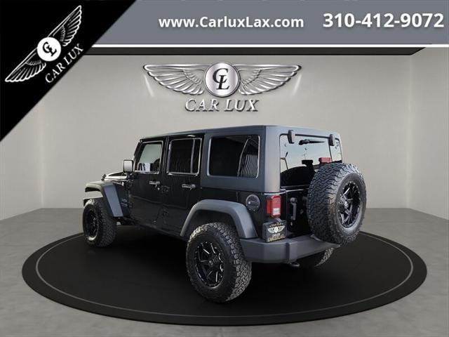 used 2018 Jeep Wrangler JK Unlimited car, priced at $22,450