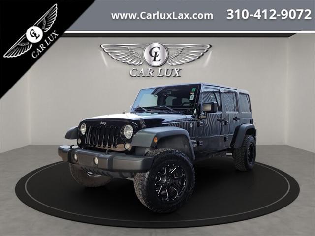 used 2018 Jeep Wrangler JK Unlimited car, priced at $22,450