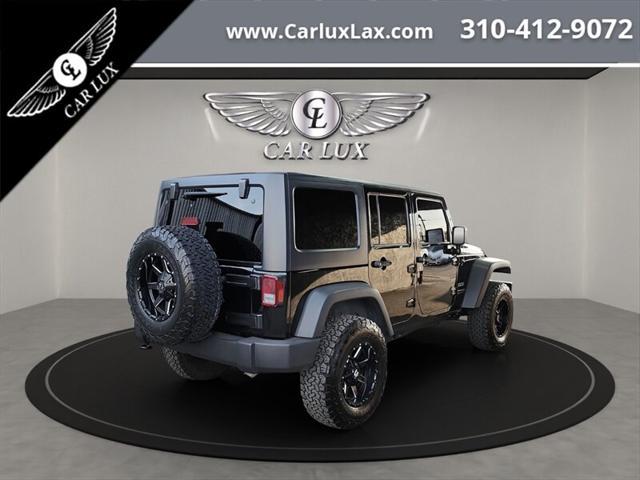 used 2018 Jeep Wrangler JK Unlimited car, priced at $22,450