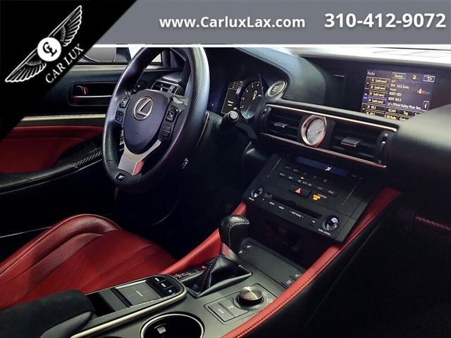 used 2015 Lexus RC F car, priced at $39,450