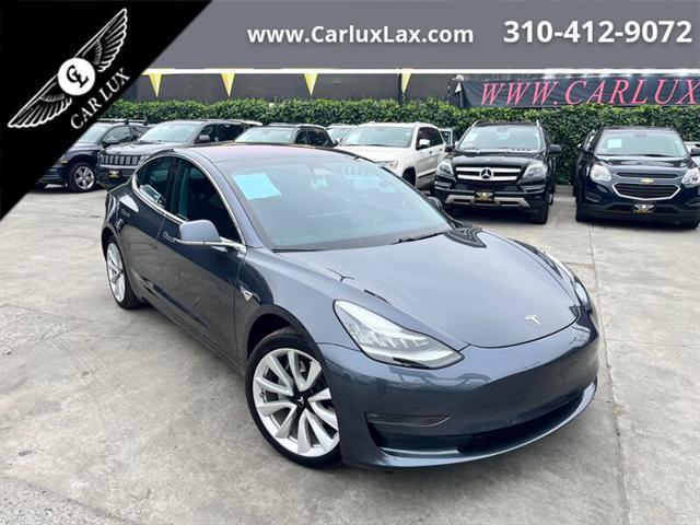 used 2018 Tesla Model 3 car, priced at $19,988