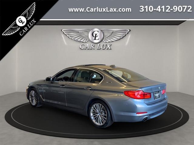 used 2018 BMW 530e car, priced at $17,499