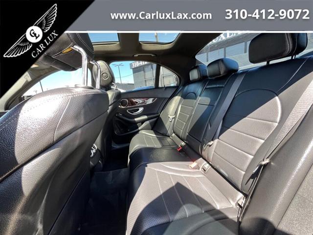 used 2018 Mercedes-Benz C-Class car, priced at $19,550