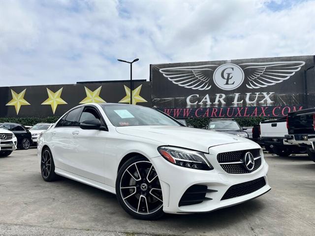used 2019 Mercedes-Benz C-Class car, priced at $26,850