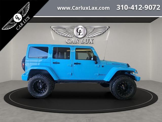 used 2017 Jeep Wrangler Unlimited car, priced at $26,399