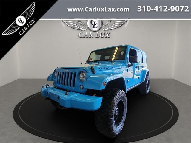 used 2017 Jeep Wrangler Unlimited car, priced at $26,399