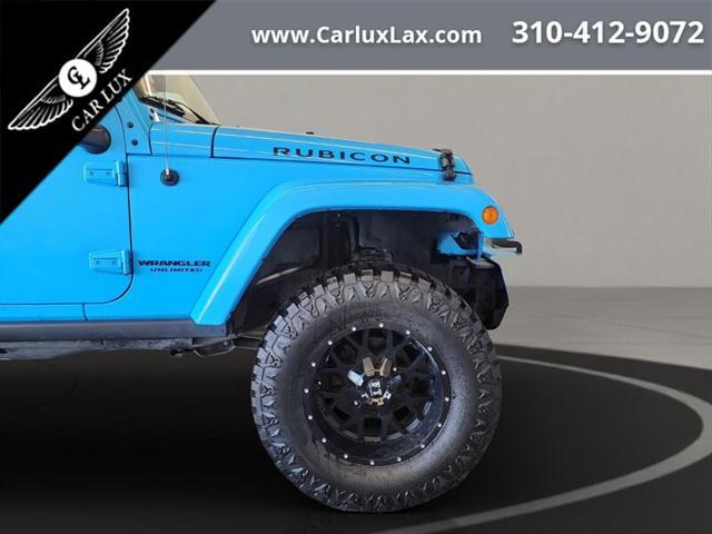 used 2017 Jeep Wrangler Unlimited car, priced at $26,399