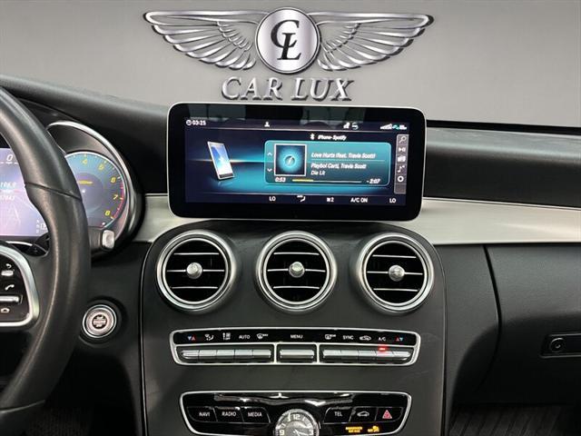 used 2021 Mercedes-Benz C-Class car, priced at $21,997