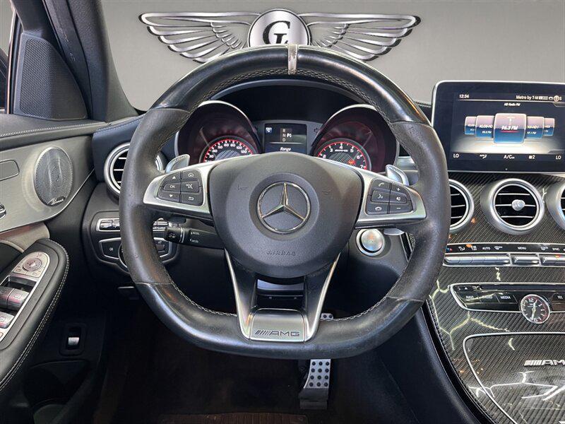 used 2017 Mercedes-Benz AMG C 63 car, priced at $36,992