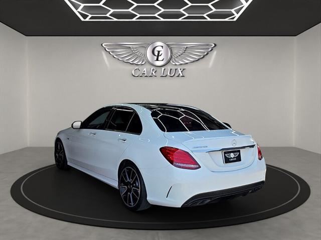 used 2018 Mercedes-Benz AMG C 43 car, priced at $26,479