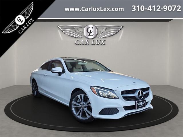 used 2017 Mercedes-Benz C-Class car, priced at $18,988