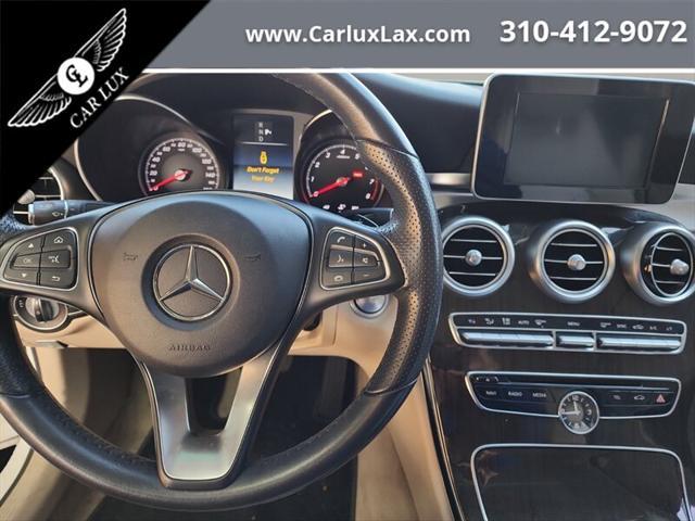 used 2017 Mercedes-Benz C-Class car, priced at $18,988