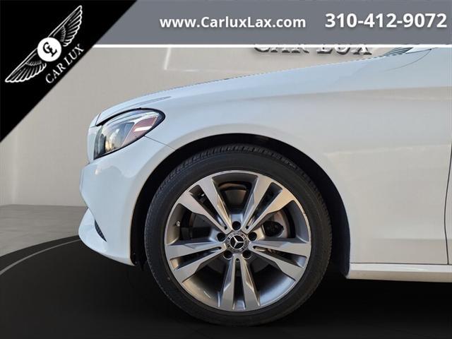 used 2017 Mercedes-Benz C-Class car, priced at $18,988