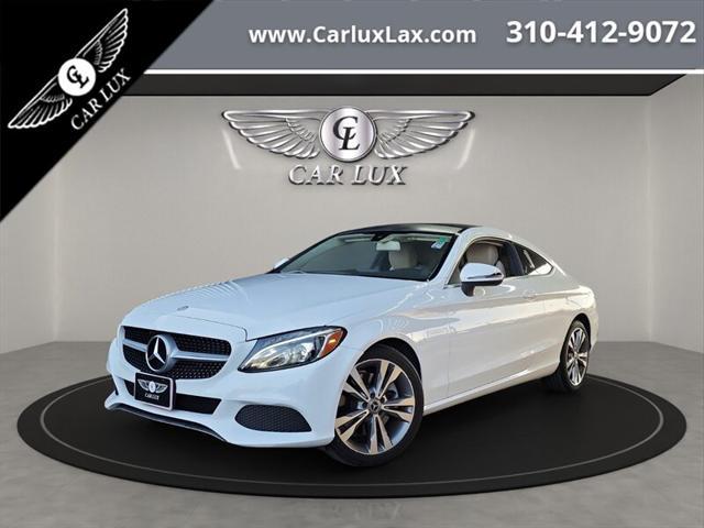 used 2017 Mercedes-Benz C-Class car, priced at $18,988