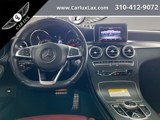 used 2018 Mercedes-Benz GLC 300 car, priced at $24,979