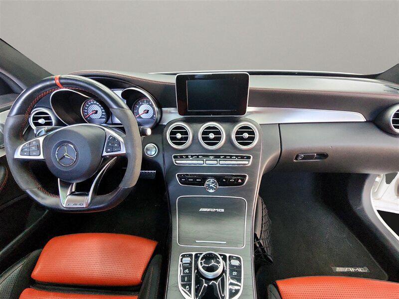 used 2017 Mercedes-Benz AMG C 63 car, priced at $43,997