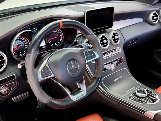 used 2017 Mercedes-Benz AMG C 63 car, priced at $48,777
