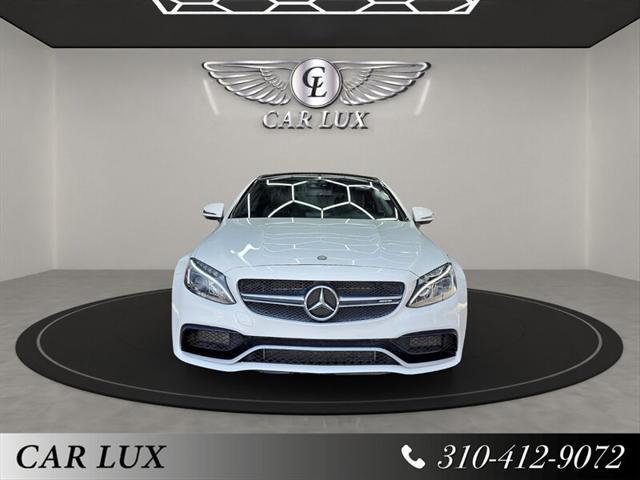 used 2017 Mercedes-Benz AMG C 63 car, priced at $48,777