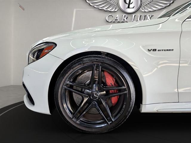 used 2017 Mercedes-Benz AMG C 63 car, priced at $48,777