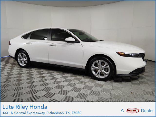 new 2025 Honda Accord car, priced at $29,900