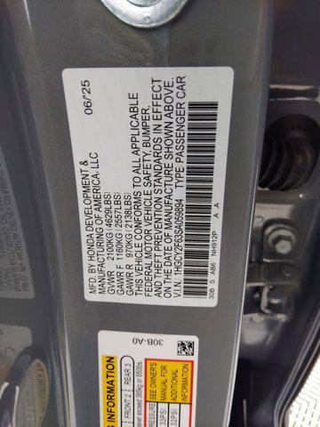 new 2025 Honda Accord Hybrid car, priced at $36,545