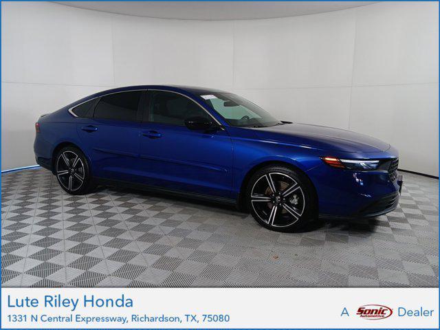 used 2023 Honda Accord Hybrid car, priced at $26,999