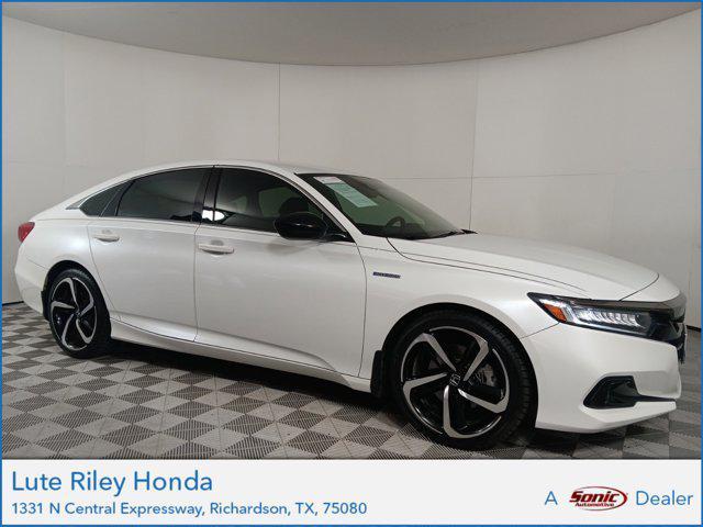 used 2022 Honda Accord Hybrid car, priced at $24,499