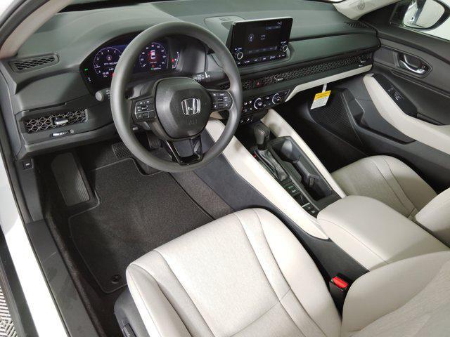 new 2025 Honda Accord car, priced at $31,141