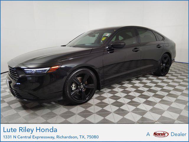 used 2024 Honda Accord Hybrid car, priced at $25,999