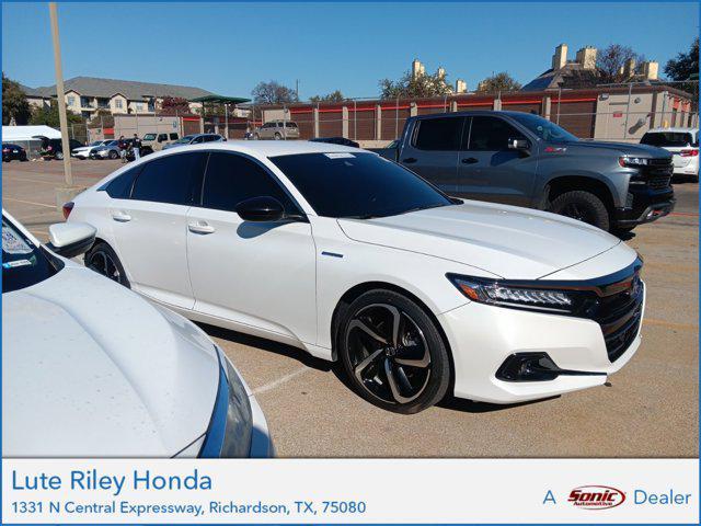 used 2022 Honda Accord Hybrid car, priced at $25,999