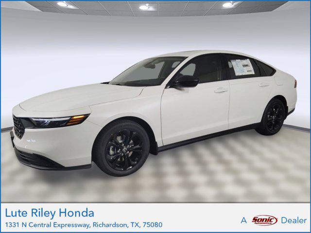 new 2025 Honda Accord car, priced at $30,851