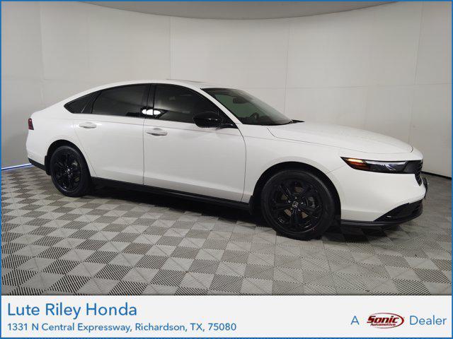 new 2025 Honda Accord car, priced at $31,141