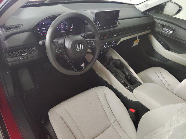 new 2025 Honda Accord car, priced at $31,141