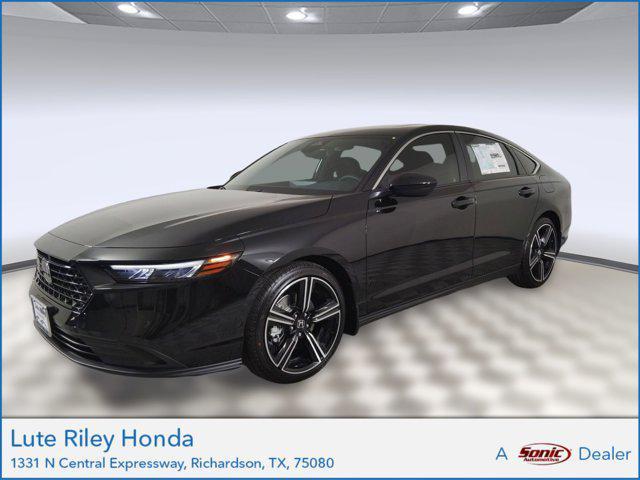 new 2025 Honda Accord Hybrid car, priced at $33,371