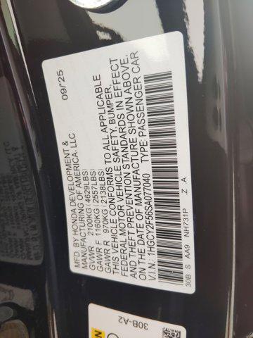 new 2025 Honda Accord Hybrid car, priced at $33,701