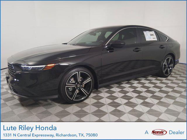 new 2025 Honda Accord Hybrid car, priced at $33,371