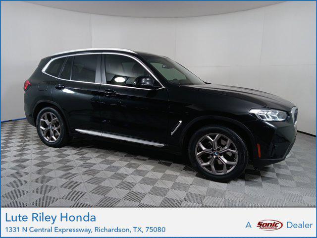 used 2022 BMW X3 car, priced at $28,596