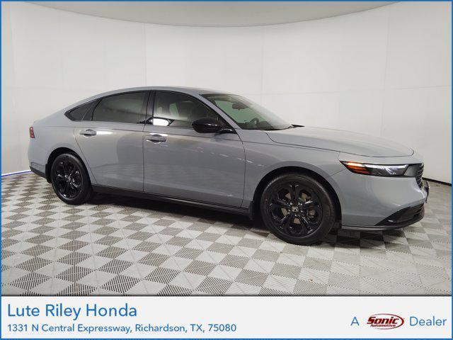 new 2025 Honda Accord car, priced at $31,141