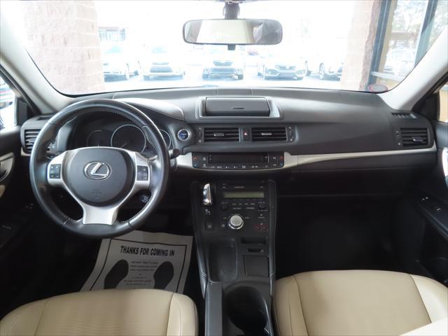 used 2012 Lexus CT 200h car, priced at $12,995