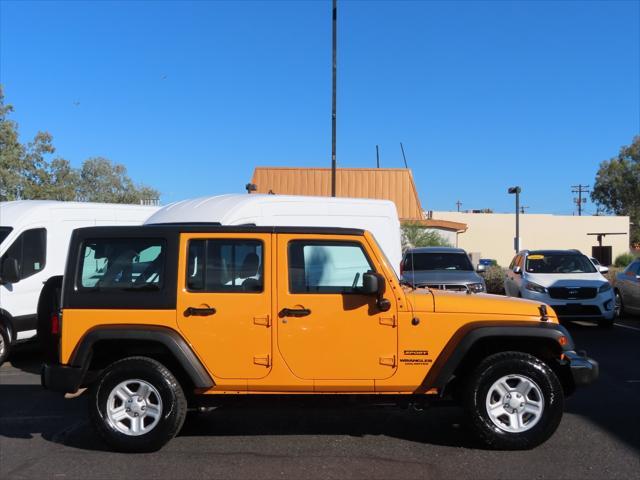 used 2013 Jeep Wrangler Unlimited car, priced at $18,995