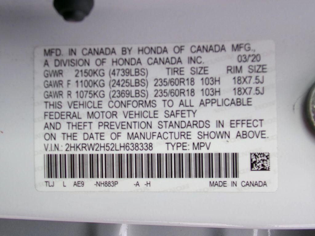 used 2020 Honda CR-V car, priced at $24,995