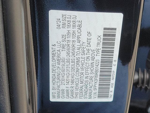 new 2024 Honda Ridgeline car, priced at $47,745