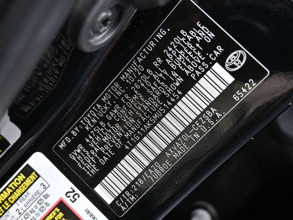 used 2021 Toyota Camry car, priced at $15,950