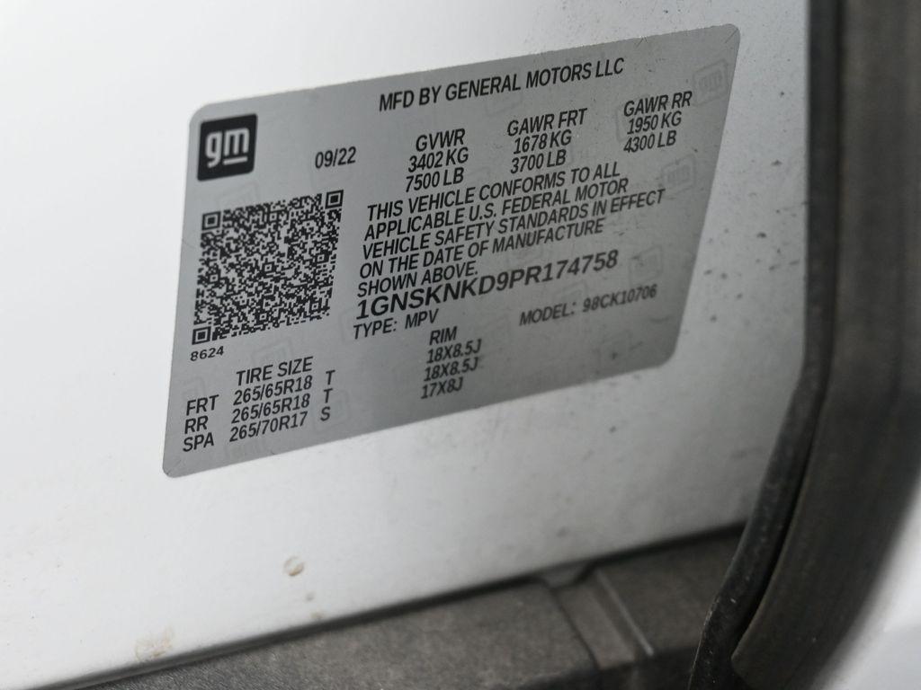 used 2023 Chevrolet Tahoe car, priced at $43,550