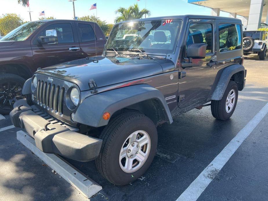 used 2014 Jeep Wrangler car, priced at $17,500