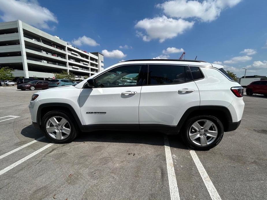 used 2022 Jeep Compass car, priced at $17,683