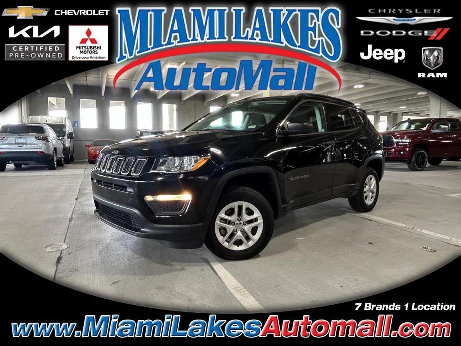 used 2021 Jeep Compass car, priced at $17,999