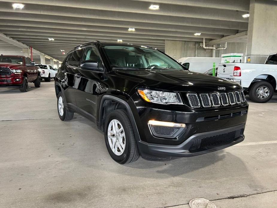 used 2021 Jeep Compass car, priced at $17,100